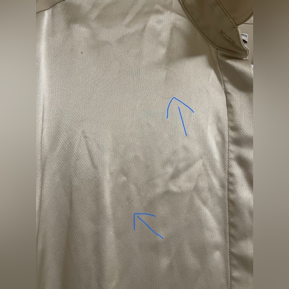 CO Satin Shirt Dress - Picture 11 of 14